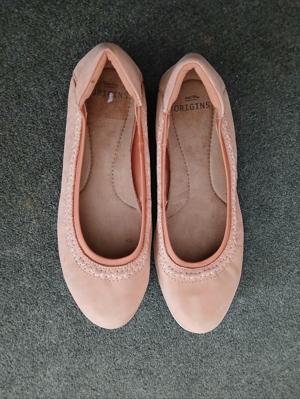 Earth Origins Women's Pink Ballet Flats